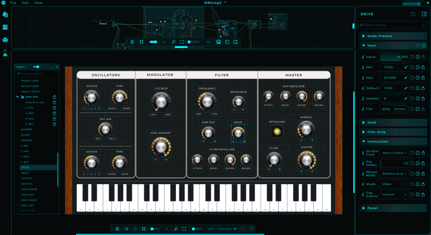 Mnodes Editor
